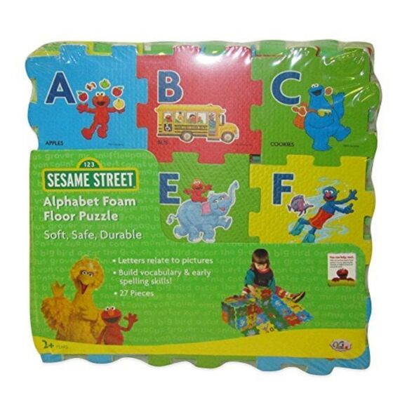 Sesame Street Alphabet Foam Floor Puzzle - Picture 1 of 2